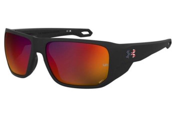 Okulary przeciwsłoneczne Under Armour UAATTACKMD SDK/B3 Prostokątne Czarne