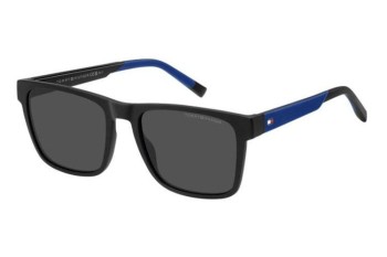 Okulary przeciwsłoneczne Tommy Hilfiger TH2144/S D51/IR Prostokątne Czarne