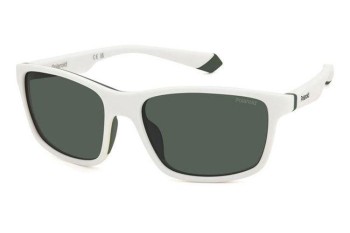 Okulary przeciwsłoneczne Polaroid PLD2153/S 6HT/UC Polarized Prostokątne Białe