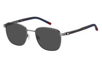 Okulary przeciwsłoneczne Tommy Hilfiger TH2138/S 5UV/IR Prostokątne Szare