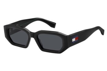 Okulary przeciwsłoneczne Tommy Hilfiger TJ0099/S 807/IR Kwadratowe Czarne