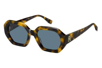 Okulary przeciwsłoneczne Tommy Hilfiger TH2155/S EPZ/KU Prostokątne Havana