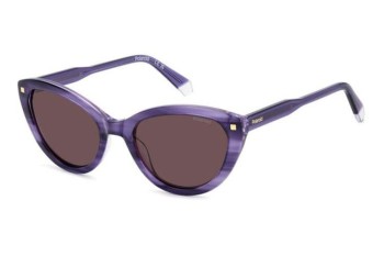 Okulary przeciwsłoneczne Polaroid PLD4175/S/X HKZ/KL Polarized Kocie oczy Havana