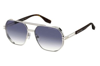 Okulary przeciwsłoneczne Marc Jacobs MARC784/S 8JD/08 Prostokątne Srebrne