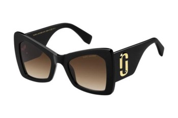 Okulary przeciwsłoneczne Marc Jacobs MARC761/S 807/HA Kocie oczy Czarne