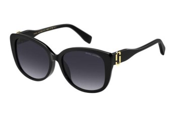 Okulary przeciwsłoneczne Marc Jacobs MARC791/F/S 807/9O Kocie oczy Czarne