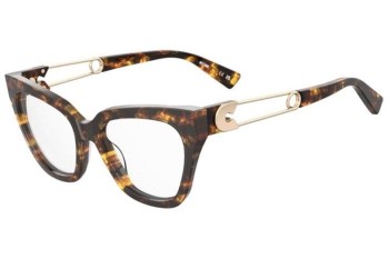 Okulary korekcyjne Moschino MOS638 086 Prostokątne Havana