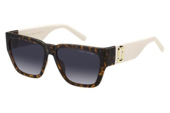 Okulary przeciwsłoneczne Marc Jacobs MARC646/S XLT/9O Kwadratowe Havana