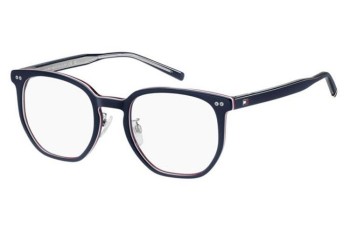 Okulary korekcyjne Tommy Hilfiger TH2167/F PJP Prostokątne Niebieskie