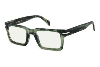 Okulary korekcyjne David Beckham DB7126 6AK Prostokątne Zielone