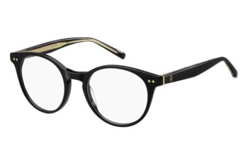 Okulary korekcyjne Tommy Hilfiger TH2161 807 Okrągłe Czarne