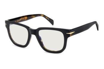 Okulary korekcyjne David Beckham DB7130 WR7 Prostokątne Czarne