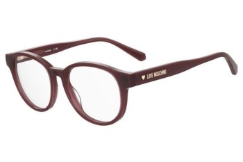 Okulary korekcyjne Love Moschino MOL630/TN 8CQ Okrągłe Czerwone