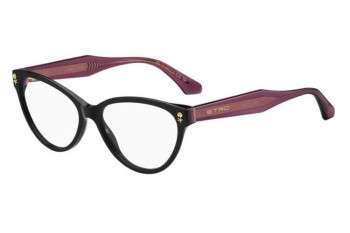 Okulary korekcyjne Etro ETRO0014 HK8 Kocie oczy Czarne