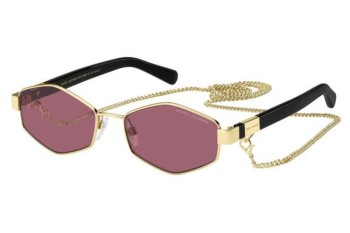 Okulary przeciwsłoneczne Marc Jacobs MARC496/S Y11/VC Nieregularny Złote