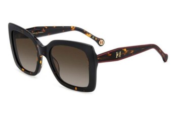 Okulary przeciwsłoneczne Carolina Herrera HER0258/G/S 086/HA Kwadratowe Havana