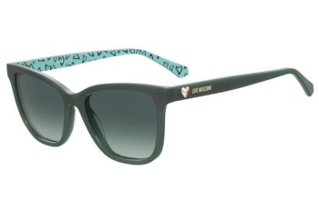 Okulary przeciwsłoneczne Love Moschino MOL078/S 6HO/9K Kocie oczy Zielone