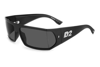 Okulary przeciwsłoneczne Dsquared2 D20140/S 807/IR Prostokątne Czarne