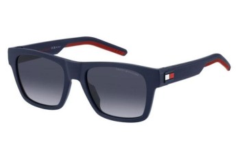 Okulary przeciwsłoneczne Tommy Hilfiger TH1975/S FLL/9O Kwadratowe Niebieskie