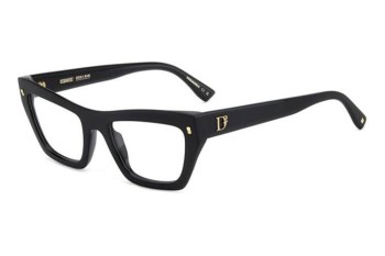 Okulary korekcyjne Dsquared2 D20153 807 Prostokątne Czarne