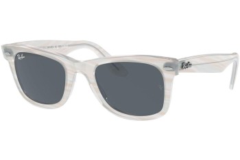 Okulary przeciwsłoneczne Ray-Ban Wayfarer Change Collection RB2140 1407R5 Kwadratowe Niebieskie