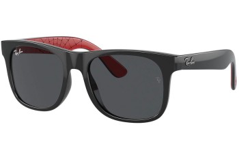 Okulary przeciwsłoneczne Ray-Ban Junior Junior Justin Marvel Collection RJ9069S 716687 Kwadratowe Czarne