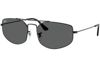 Okulary przeciwsłoneczne Ray-Ban RB3845 002/B1 Prostokątne Czarne