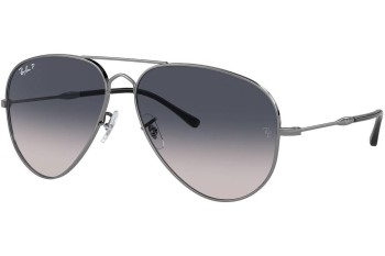 Okulary przeciwsłoneczne Ray-Ban RB3825 004/78 Polarized Pilotki (Aviator) Szare