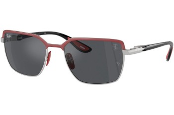 Okulary przeciwsłoneczne Ray-Ban RB3743M F10087 Kwadratowe Szare