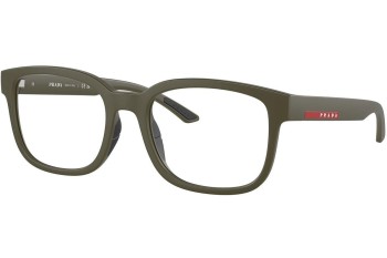 Okulary korekcyjne Prada Linea Rossa PS05QV 15X1O1 Kwadratowe Zielone