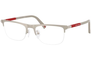 Okulary korekcyjne Prada Linea Rossa PS50RV 18X1O1 Prostokątne Szare