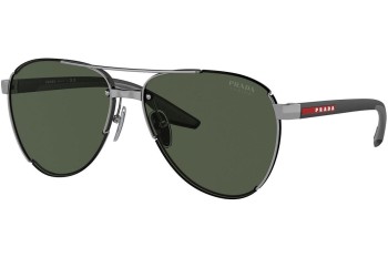 Okulary przeciwsłoneczne Prada Linea Rossa PS51YS 5AV50F Pilotki (Aviator) Szare