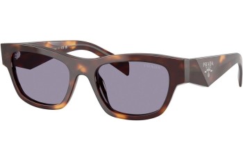 Okulary przeciwsłoneczne Prada PRB09S 15W03N Kocie oczy Havana