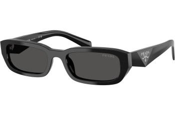 Okulary przeciwsłoneczne Prada PRB06S 16K08Z Kwadratowe Czarne