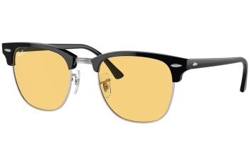 Okulary przeciwsłoneczne Ray-Ban Clubmaster RB3016 1354R6 Browline Srebrne