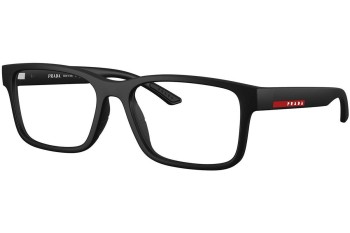 Okulary korekcyjne Prada Linea Rossa PS01RVF DG01O1 Kwadratowe Czarne