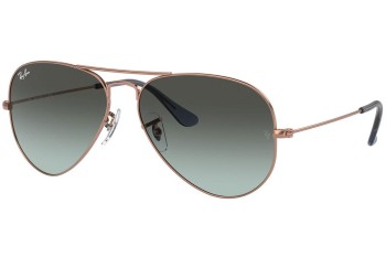 Okulary przeciwsłoneczne Ray-Ban Aviator RB3025 9202GK Pilotki (Aviator) Złote