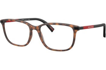 Okulary korekcyjne Prada Linea Rossa PS02RV 17X1O1 Kwadratowe Havana