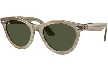 Okulary przeciwsłoneczne Ray-Ban Wayfarer Way RB2241 138731 Owalne Szare