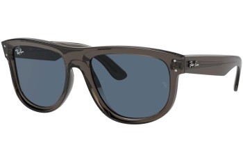 Okulary przeciwsłoneczne Ray-Ban Boyfriend Reverse RBR0501S 67073A Kwadratowe Szare