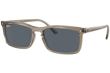 Okulary przeciwsłoneczne Ray-Ban RB4435 6765R5 Prostokątne Brązowe