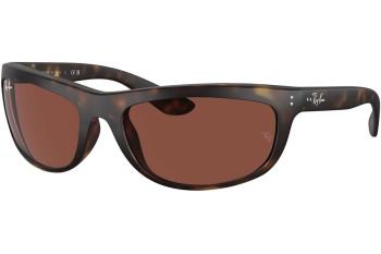 Okulary przeciwsłoneczne Ray-Ban Balorama RB4089 894/C5 Prostokątne Havana