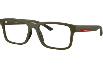 Okulary korekcyjne Prada Linea Rossa PS01RV 15X1O1 Kwadratowe Zielone