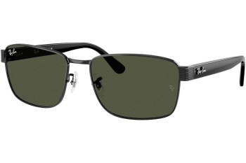 Okulary przeciwsłoneczne Ray-Ban RB3750 002/31 Kwadratowe Czarne