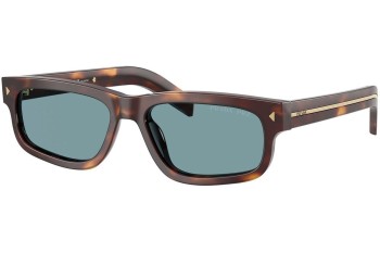 Okulary przeciwsłoneczne Prada PRB11S 15W04D Polarized Prostokątne Havana