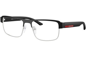 Okulary korekcyjne Prada Linea Rossa PS51RV 1BO1O1 Prostokątne Czarne