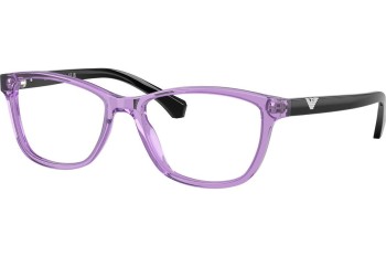 Okulary korekcyjne Emporio Armani EA3099 6197 Kwadratowe Fioletowe