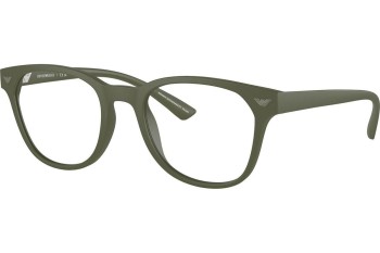 Okulary korekcyjne Emporio Armani EA3240U 6099 Owalne Zielone