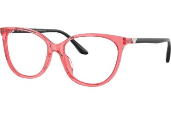 Okulary korekcyjne Emporio Armani EA3249U 6198 Kwadratowe Czerwone