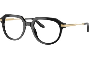 Okulary korekcyjne Dolce & Gabbana DG3402 501 Okrągłe Czarne